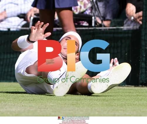 Nadal vs Nishikori at Wimbledon 2010