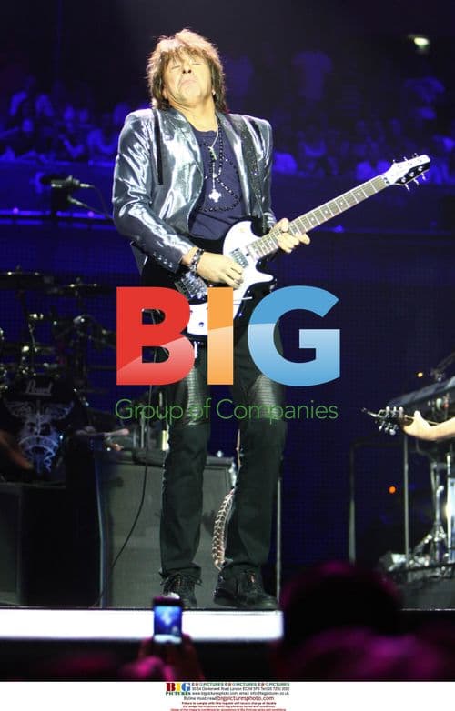 Bon Jovi Performs at London's O2 Arena