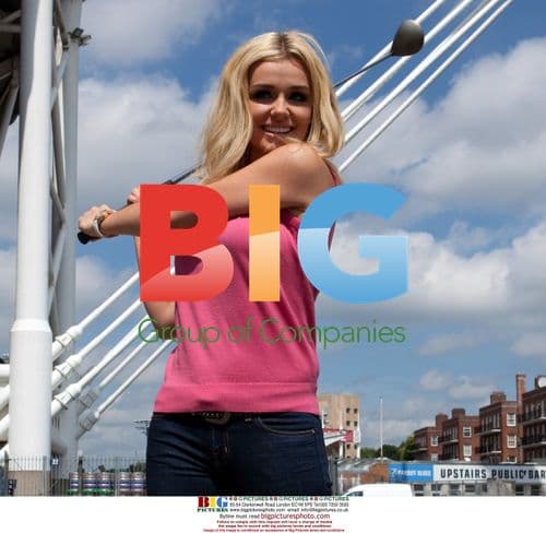 Katherine Jenkins in Cardiff, Wales