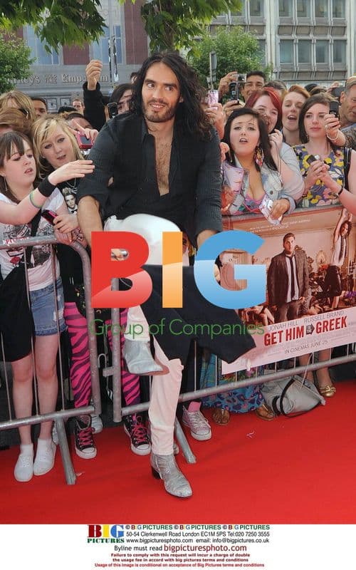 Russell Brand at 'Get Him To The Greek' Premiere