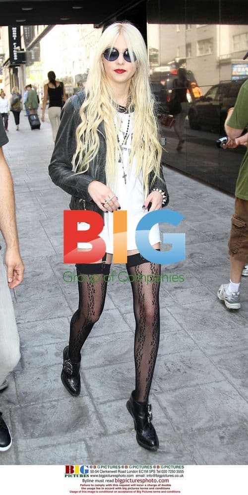 Taylor Momsen Leaves Fox Studios in NYC