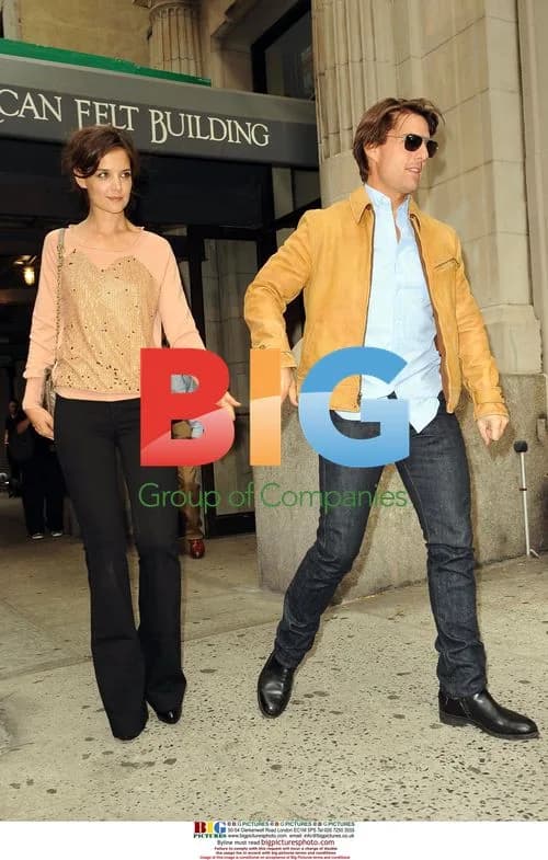 Tom Cruise and Katie Holmes Out in NYC