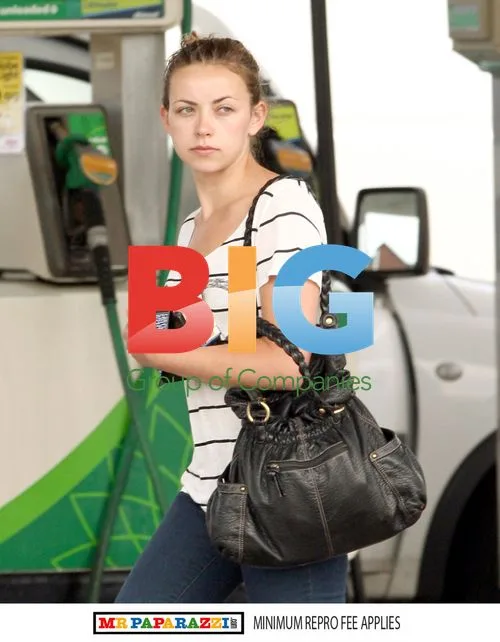 Charlotte Church stops for petrol and sandwiches