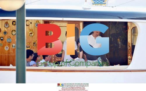 Andrea Bocelli and Family on Yacht