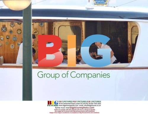 Andrea Bocelli on Family Yacht in France