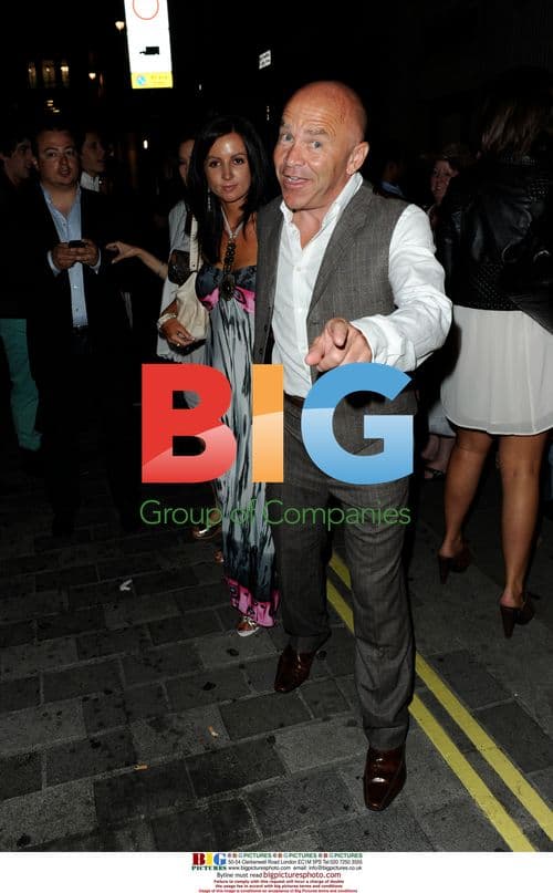 Dominic Littlewood at Slazenger Party