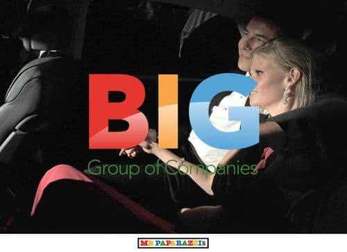 David Walliams and Wife at Elton John Party