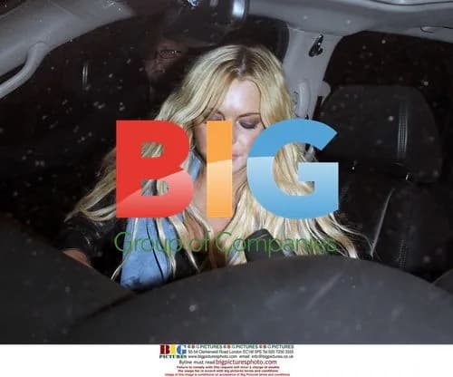 Lindsay Lohan Arrives at Party