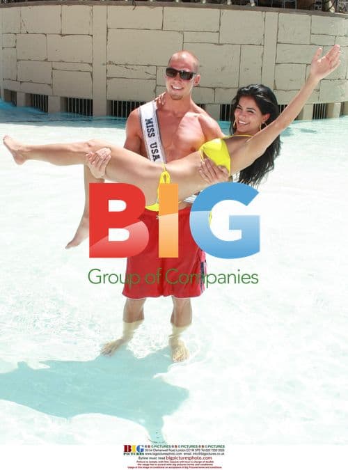 Rima Fakih, Miss USA, at Media Day