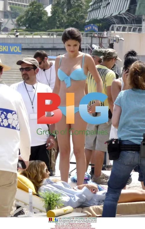 Selena Gomez on 'Monte Carlo' set