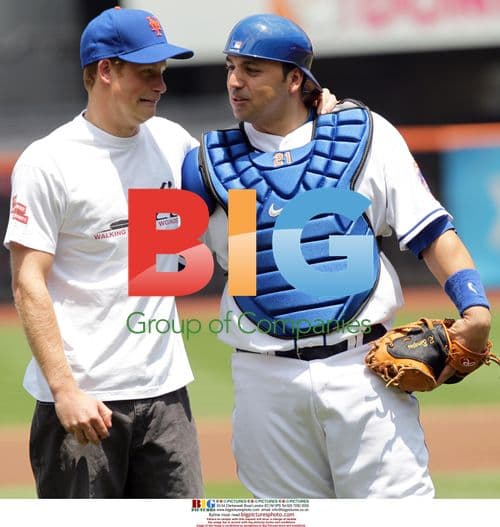 Prince Harry Throws Out First Pitch