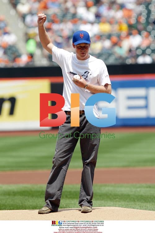 Prince Harry Throws Out First Pitch