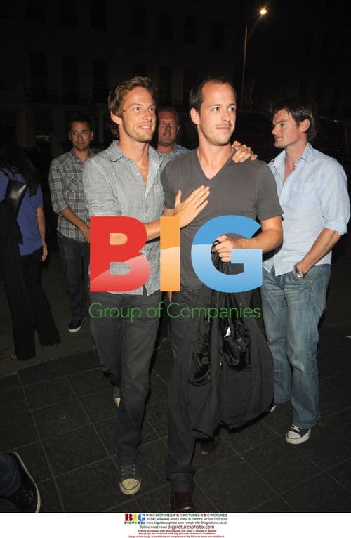 Jensen Button at Boujis Nightclub