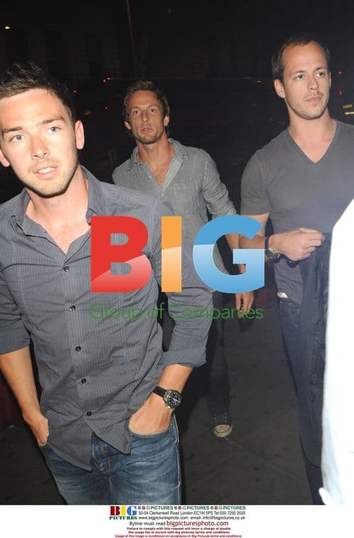 Jensen Button at Boujis Nightclub