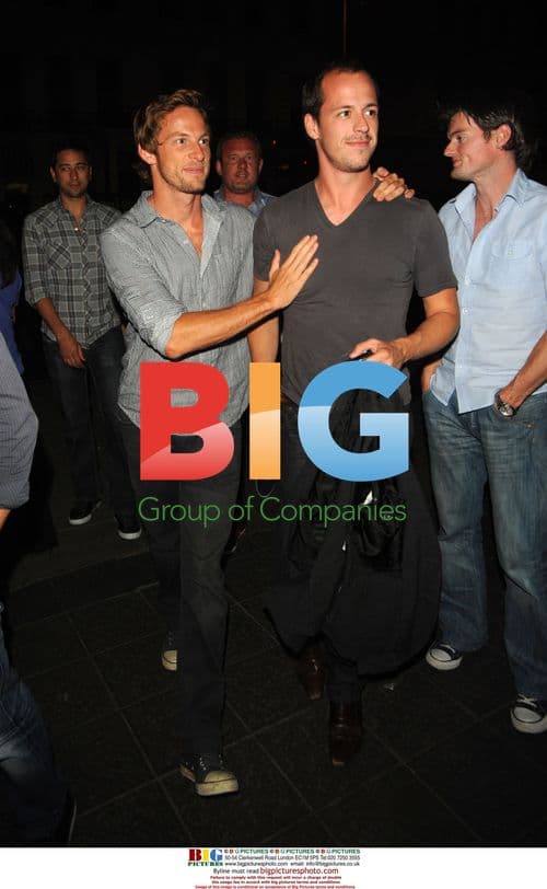 Jensen Button at Boujis Nightclub