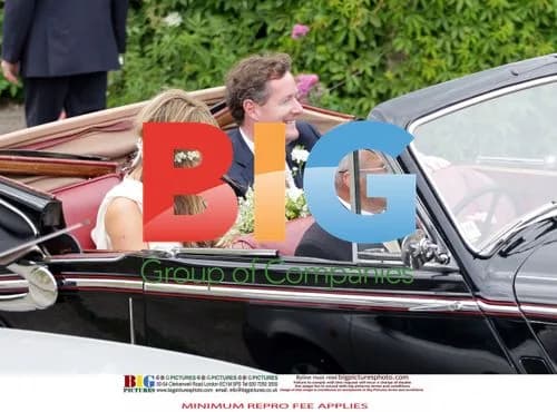 Piers Morgan and Celia Walden Wedding Day