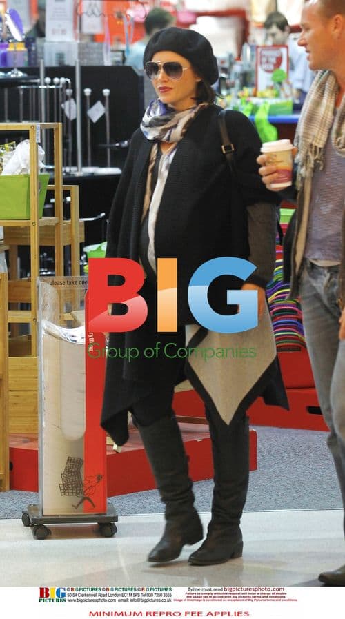 Dannii Minogue Shopping with Boyfriend Kris Smith