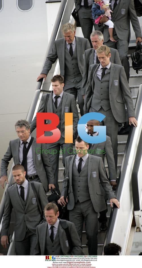 England Football Team Returns from World Cup