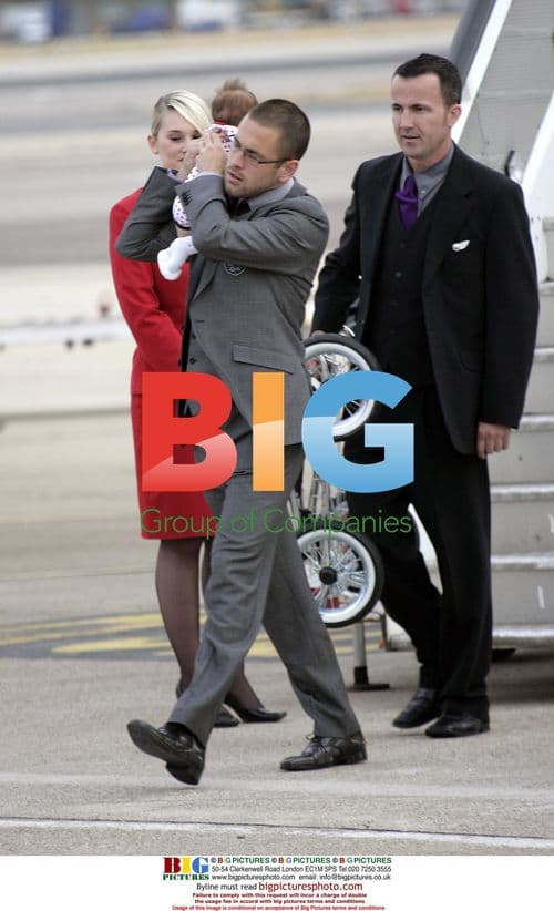 England Football Team Return from World Cup 2010