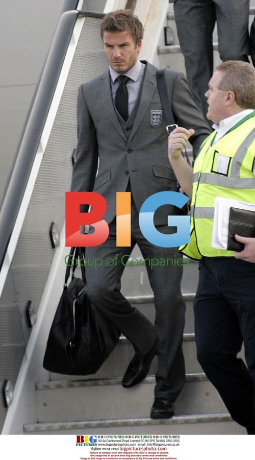 England Football Team Arrives After World Cup Loss