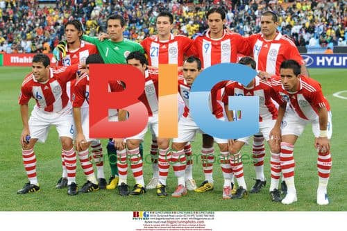 Team Paraguay at 2010 World Cup