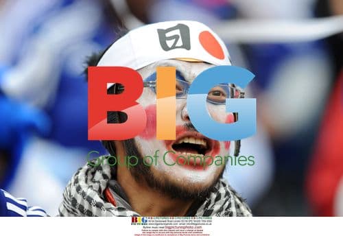 Japan Fan at 2010 World Cup Match