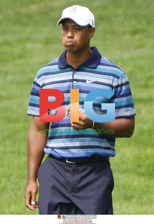 Tiger Woods Practices for AT&T National