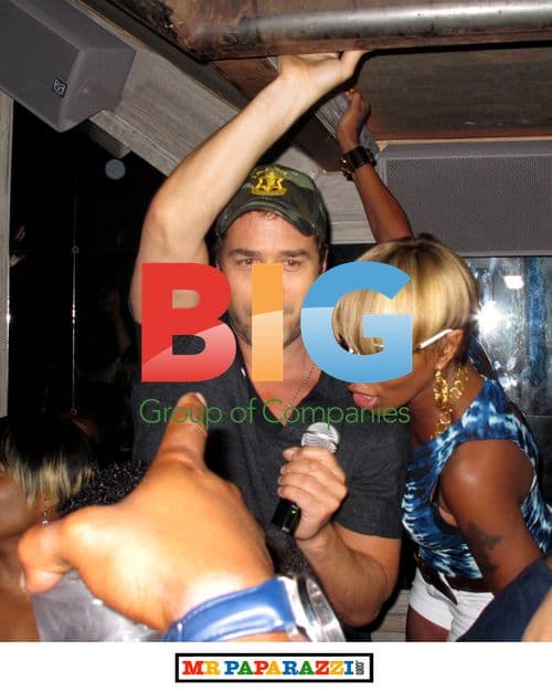 Jeremy Piven, Mary J. Blige, LeBron James Party at Avenue Nightclub