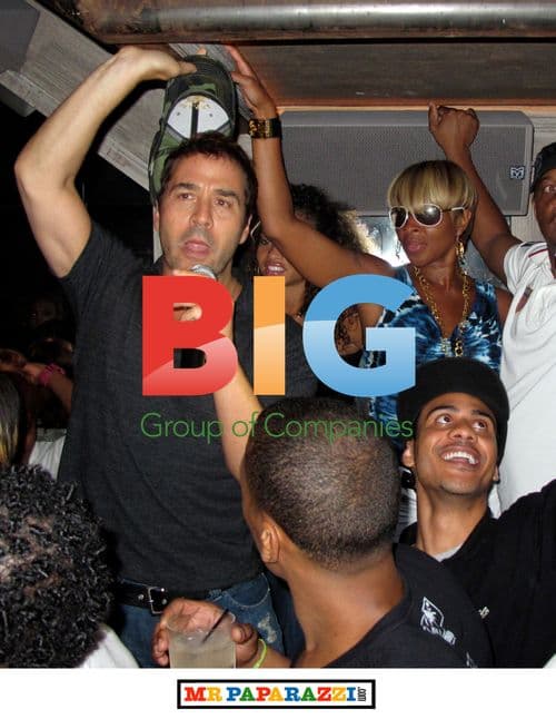 Jeremy Piven, Mary J. Blige, LeBron James Party at Avenue Nightclub