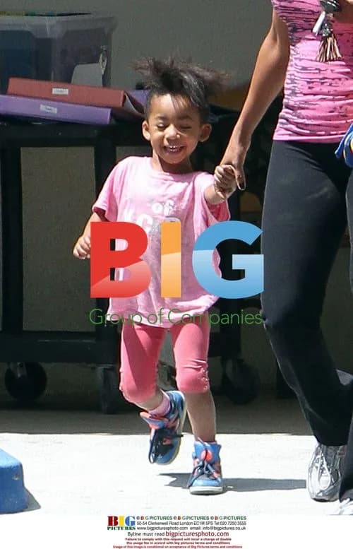 Mel B Picks Up Daughter From School