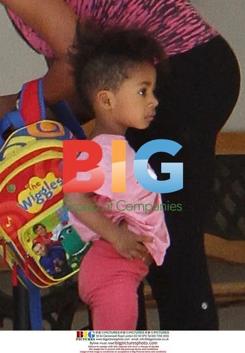 Mel B Picks Up Daughter Angel From School