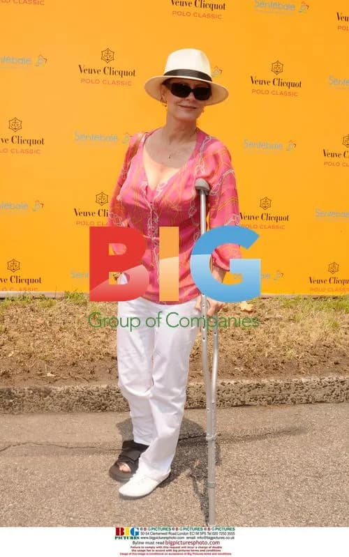 Susan Sarandon at Veuve Clicquot Polo Classic