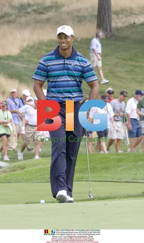 Tiger Woods at AT&T National Practice Round