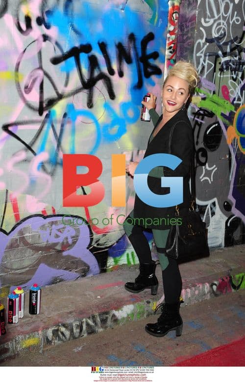 Jaime Winstone at 'Banksy' premiere