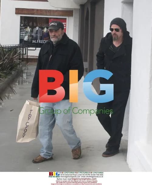 Brad Pitt Visits Toy Store