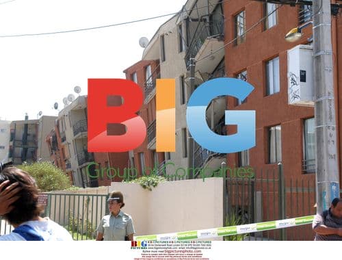 Damaged Building After Chile Earthquake