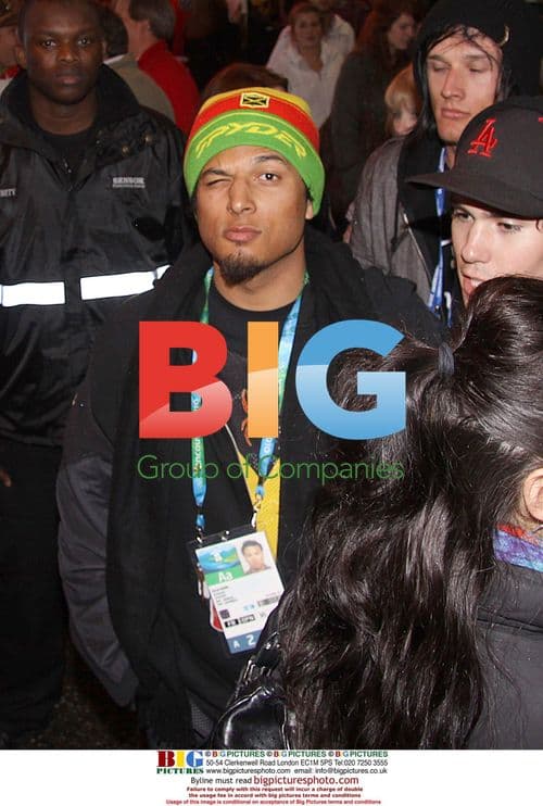 Jamaican ski cross athlete Errol Kerr at 2010 Winter Olympics