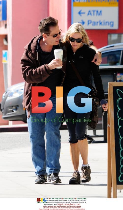 Renee Zellweger leaving Starbucks with friend
