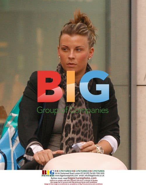 Coleen Rooney Shops with Baby Kai
