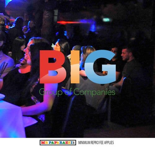 David Beckham at Just Cavalli Cafe