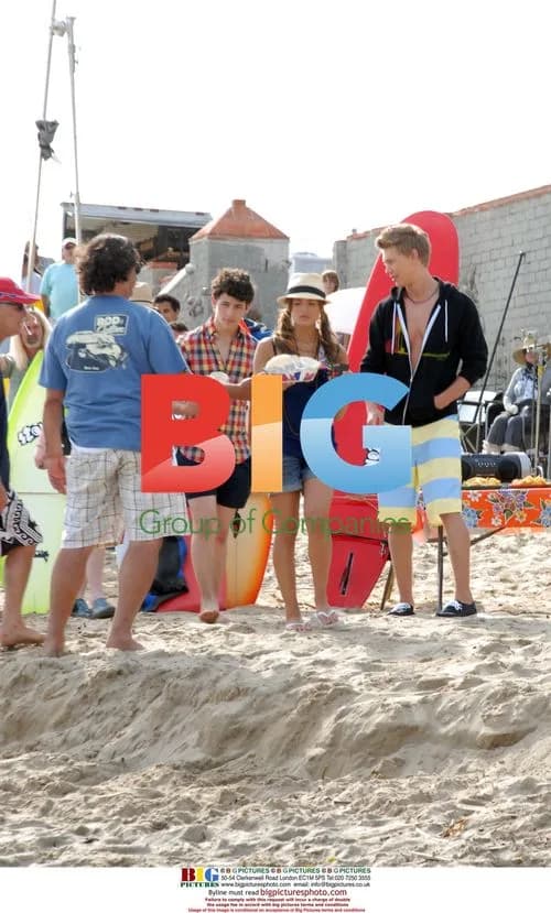 Nick Jonas Films with Brothers in LA