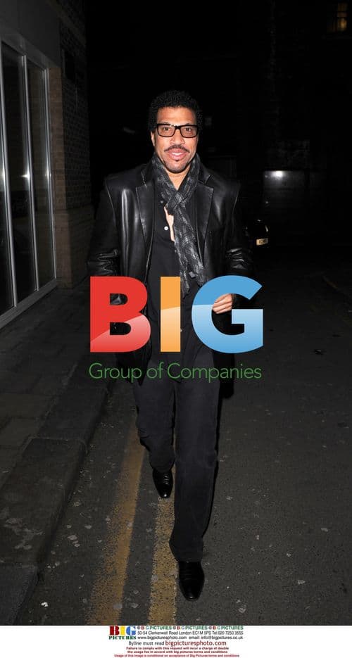 Lionel Richie at London Restaurant