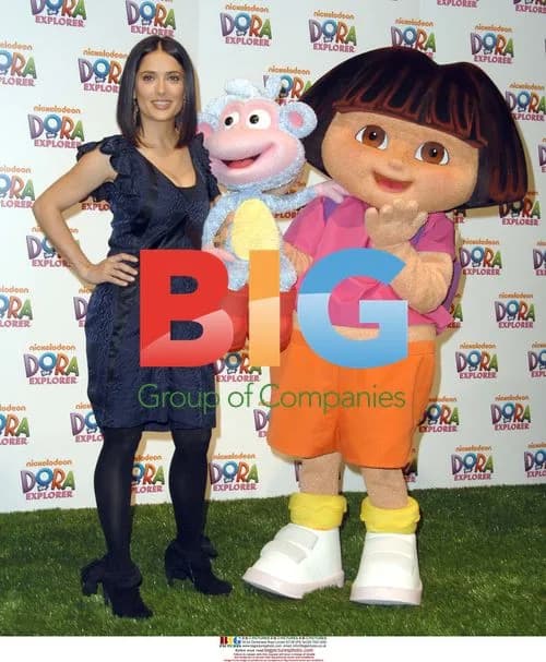 Salma Hayek at Dora the Explorer Press Conference