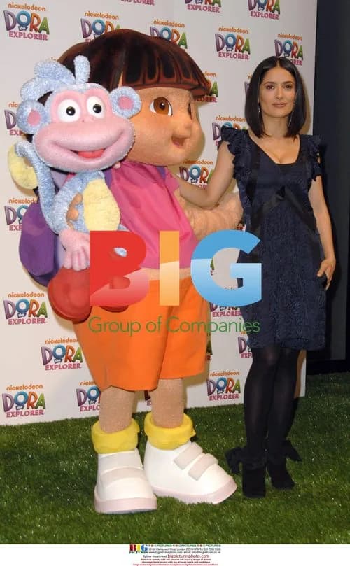 Salma Hayek at Dora the Explorer Press Conf.