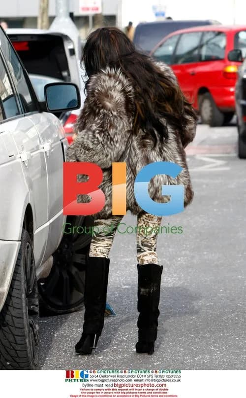 Katie Price Leaving Heathrow