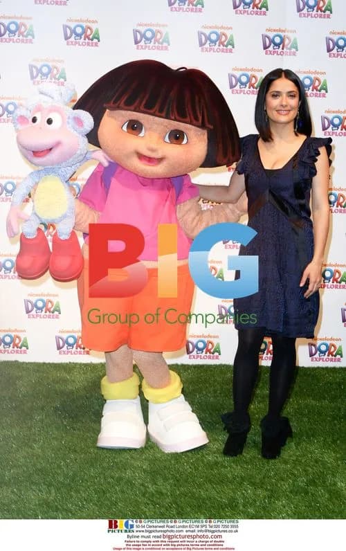 Salma Hayek at Dora The Explorer's 10th Anniversary