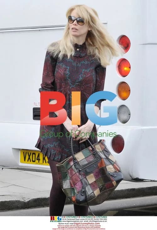 Claudia Schiffer on School Run