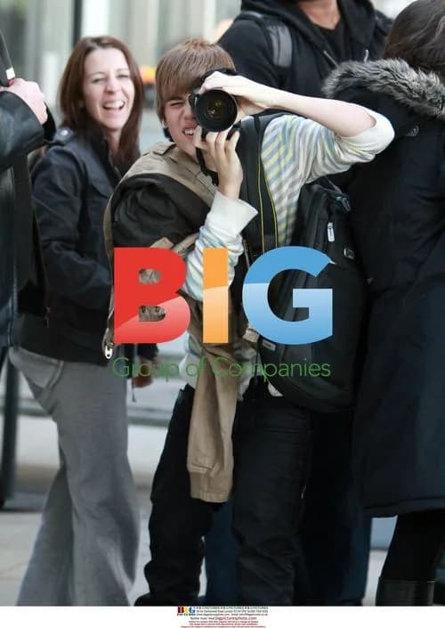 Justin Bieber at Toronto Airport