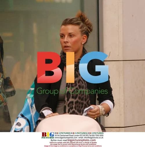 Coleen Rooney Shopping with Kai