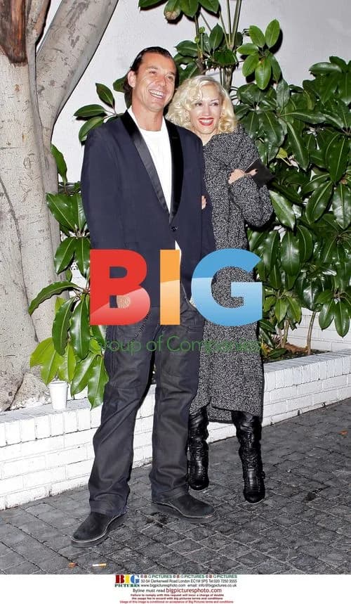 Gwen Stefani and Gavin Rossdale leaving Chateau Marmont